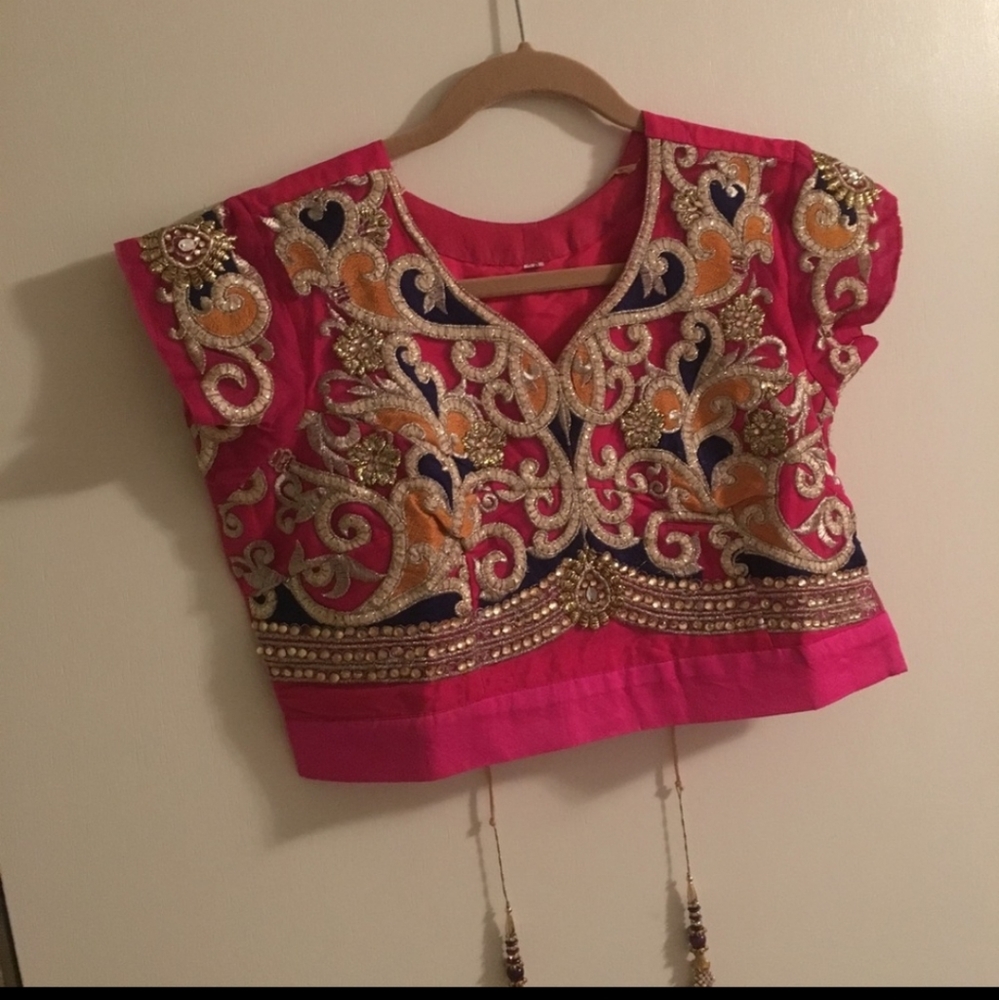 Gorgeous Indian Dress lahnga choli Amazing colors!